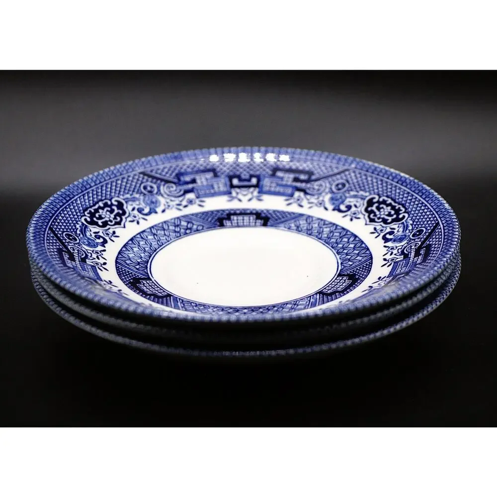 Churchill England Blue Willow Saucer 5.5